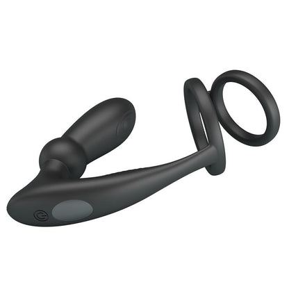 PRETTYLOVE - EMONI ANILLO VIBRADOR PARA EL PENE Y PLUG ANAL