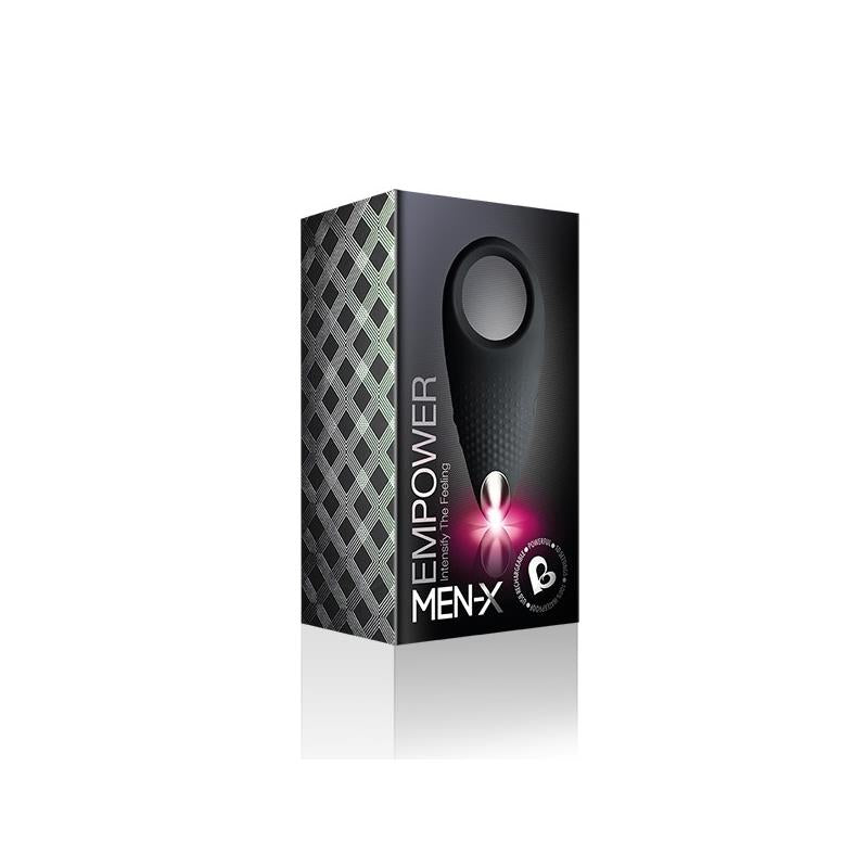 ROCKSOFF - EMPOWER ANILLO VIBRADOR USB NEGRO
