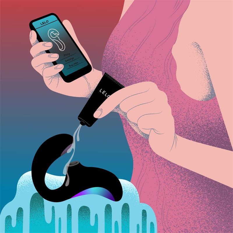 LELO - ENIGMA DOBLE SONIC SUCCIONADOR DE CLÍTORIS CON APP NEGRO
