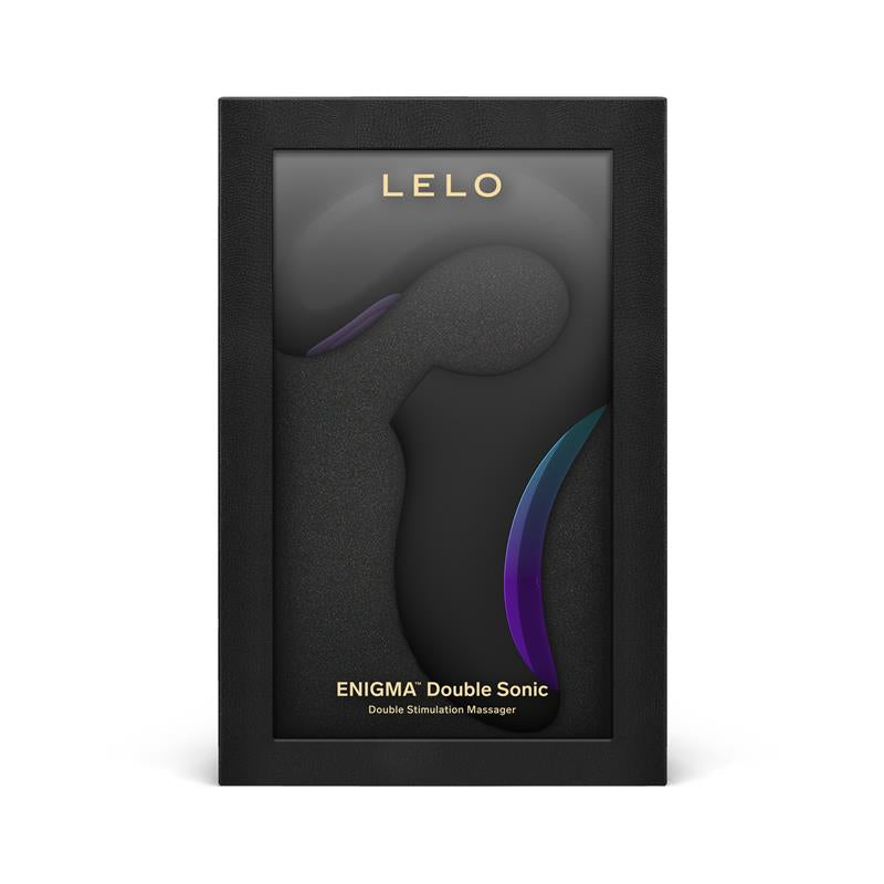 LELO - ENIGMA DOBLE SONIC SUCCIONADOR DE CLÍTORIS CON APP NEGRO