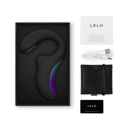 LELO - ENIGMA DOBLE SONIC SUCCIONADOR DE CLÍTORIS CON APP NEGRO