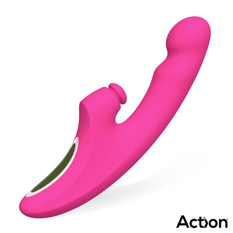 ACTION - ENLES VIBRADOR CON BEATING BALL, THRUSTING Y FUNCIÓN DE CALOR