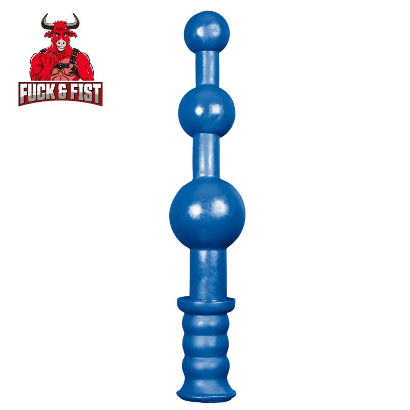 FUCK AND FIST - ENTRENADOR ANAL HANDLE TRIPLE BEADS 27.5 X 7.3CM