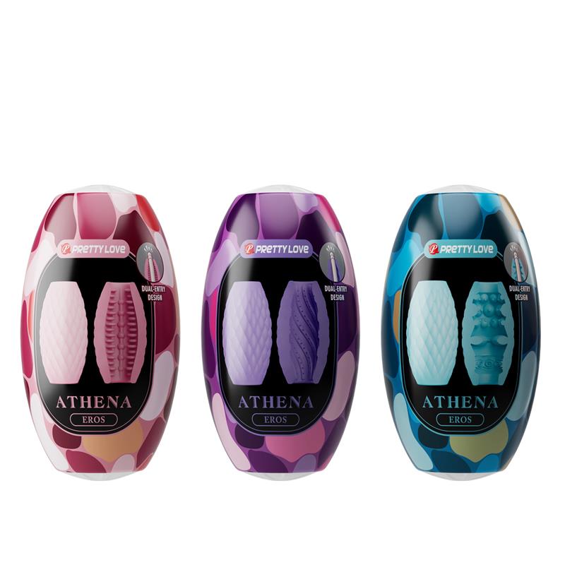 PRETTYLOVE - EROS HUEVO MASTURBADOR DISPLAY 15 UDS SURTIDO