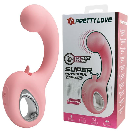 PRETTYLOVE - ERYNNYES VIBRADOR CON LENGUA ESTIMULADORA
