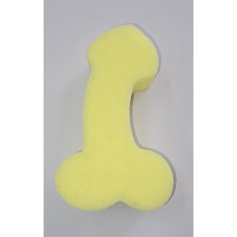 DIVERTY SEX - ESPONJA FORMA PENE AMARILLO