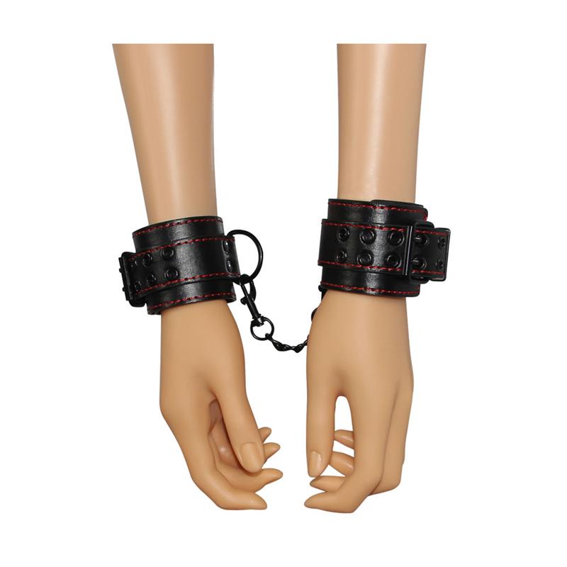 LOVETOY - ESPOSAS BONDAGE NEGRO