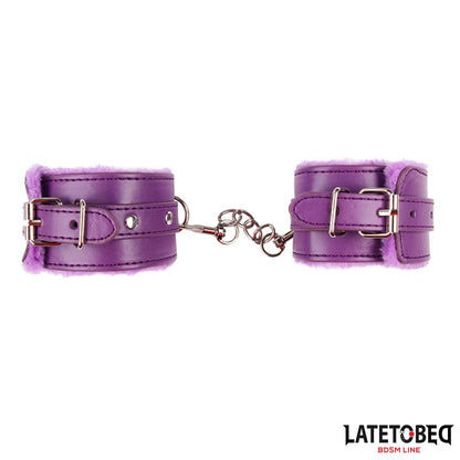 LATETOBED BDSM LINE - ESPOSAS CON PELO PÚPURA
