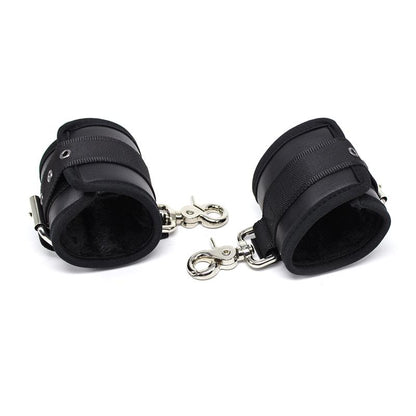 LATETOBED BDSM LINE - ESPOSAS DE CUERO MOSQUETON GRANDE NEGRO