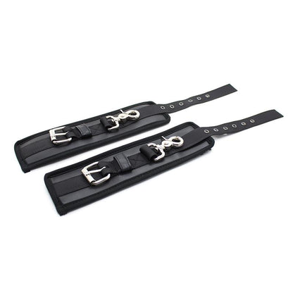 LATETOBED BDSM LINE - ESPOSAS DE CUERO MOSQUETON GRANDE NEGRO