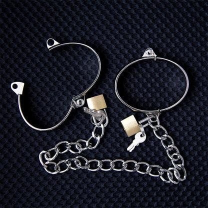 LATETOBED BDSM LINE - ESPOSAS DE METAL HOMBRE 7 CM