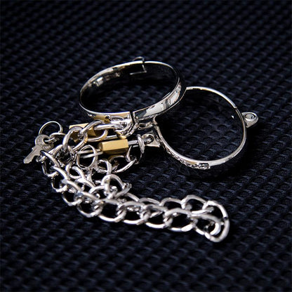 LATETOBED BDSM LINE - ESPOSAS DE METAL MUJER 5,5 CM