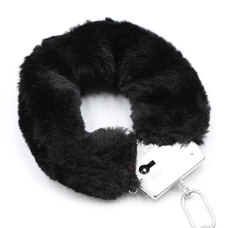 INTOYOU BDSM LINE - ESPOSAS DE METAL PARA MUÑECAS CON PELO NEGRO