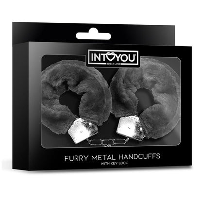 INTOYOU BDSM LINE - ESPOSAS DE METAL PARA MUÑECAS CON PELO NEGRO
