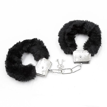 INTOYOU BDSM LINE - ESPOSAS DE METAL PARA MUÑECAS CON PELO NEGRO