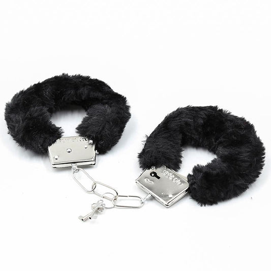 INTOYOU BDSM LINE - ESPOSAS DE METAL PARA MUÑECAS CON PELO NEGRO