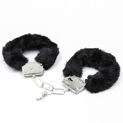 INTOYOU BDSM LINE - ESPOSAS DE METAL PARA MUÑECAS CON PELO NEGRO