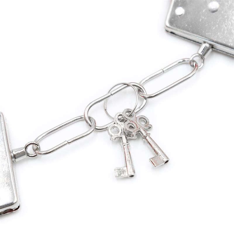 INTOYOU BDSM LINE - ESPOSAS DE METAL PARA MUÑECAS CON PELO ROJO