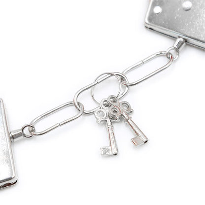INTOYOU BDSM LINE - ESPOSAS DE METAL PARA MUÑECAS CON PELO ROJO