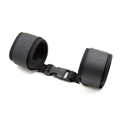 LATETOBED BDSM LINE - ESPOSAS DE NEOPRENO CON VELCRO NEGRO