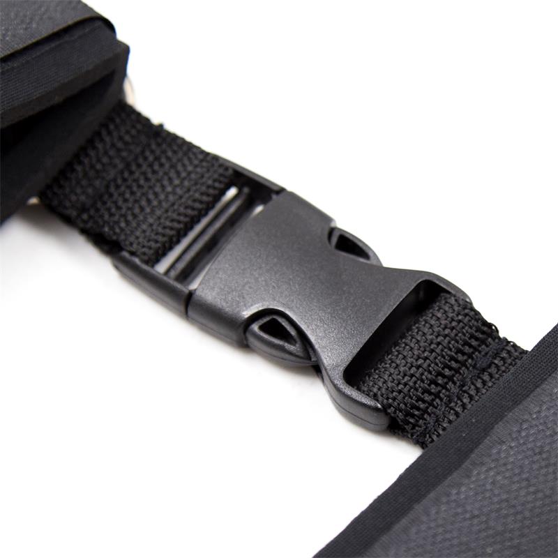 LATETOBED BDSM LINE - ESPOSAS DE NEOPRENO CON VELCRO NEGRO