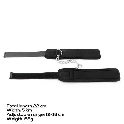LATETOBED BDSM LINE - ESPOSAS DE NEOPRENO CON VELCRO