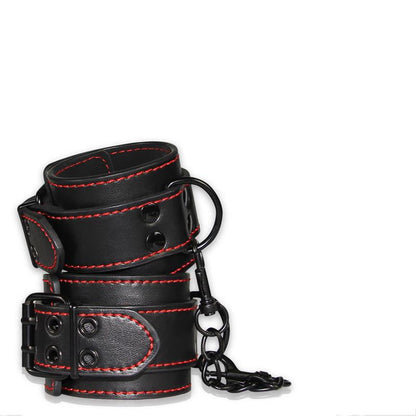 LOVETOY - ESPOSAS DE TOBILLOS BONDAGE NEGRO