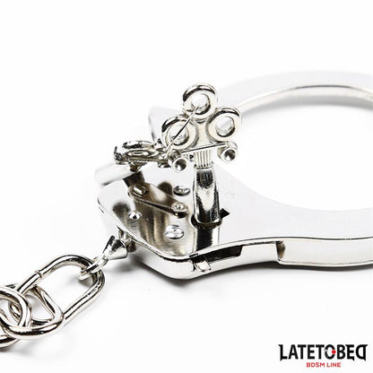 LATETOBED BDSM LINE - ESPOSAS PARA MUÑECAS METAL 85G