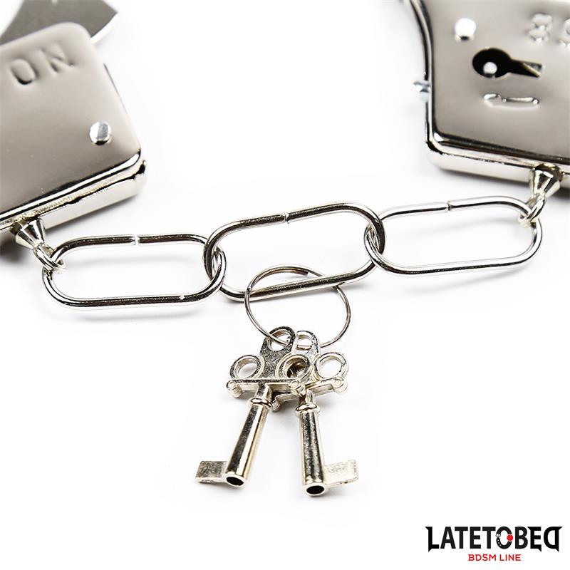 LATETOBED BDSM LINE - ESPOSAS PARA MUÑECAS METAL 50G