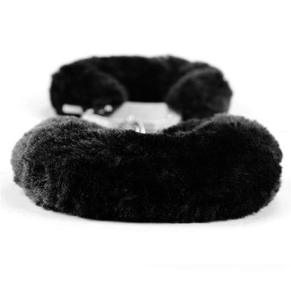 LOVETOY - ESPOSAS METÁLICAS CON PELO NEGRO