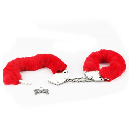 LOVETOY - ESPOSAS METÁLICAS CON PELO ROJO