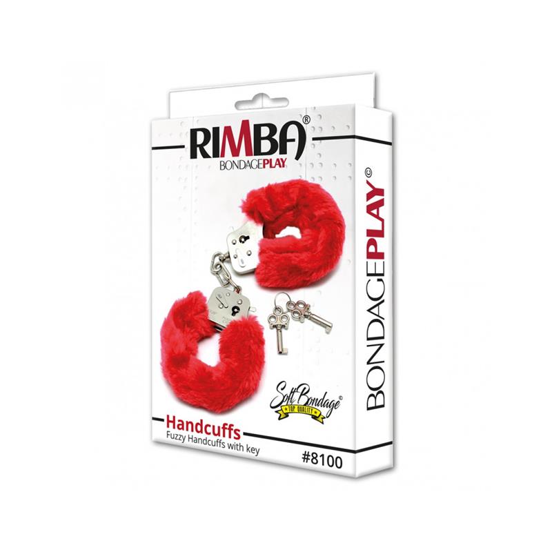 BONDAGE PLAY - ESPOSAS METÁLICAS CON PELO ROJO