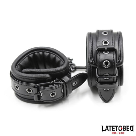 LATETOBED BDSM LINE - ESPOSAS MUÑECAS ACOLCHADAS AJUSTABLE