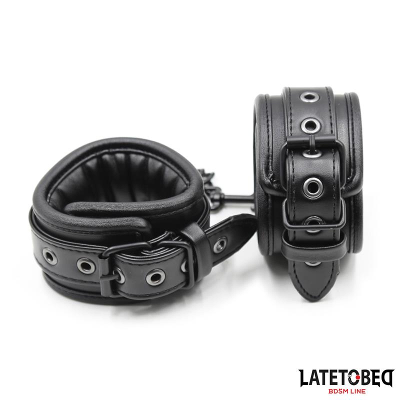 LATETOBED BDSM LINE - ESPOSAS MUÑECAS ACOLCHADAS AJUSTABLE