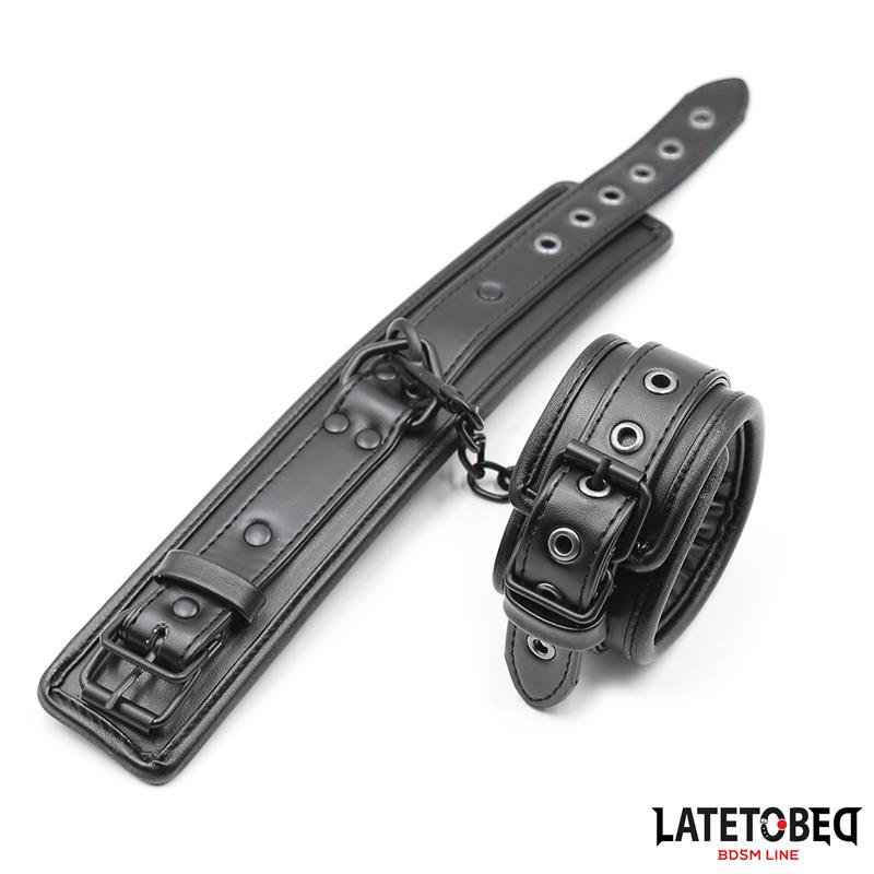 LATETOBED BDSM LINE - ESPOSAS MUÑECAS ACOLCHADAS AJUSTABLE
