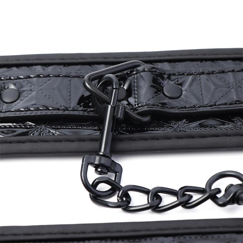 BLACK SAPPHIRE - ESPOSAS PARA MUÑECA AJUSTABLE SAPPHIRE CUERO VEGANO