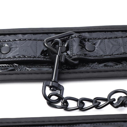 BLACK SAPPHIRE - ESPOSAS PARA MUÑECA AJUSTABLE SAPPHIRE CUERO VEGANO