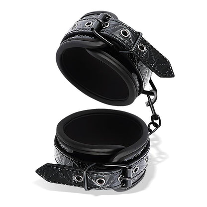 BLACK SAPPHIRE - ESPOSAS PARA MUÑECA AJUSTABLE SAPPHIRE CUERO VEGANO