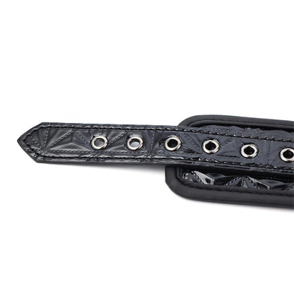 BLACK SAPPHIRE - ESPOSAS PARA MUÑECA AJUSTABLE SAPPHIRE CUERO VEGANO