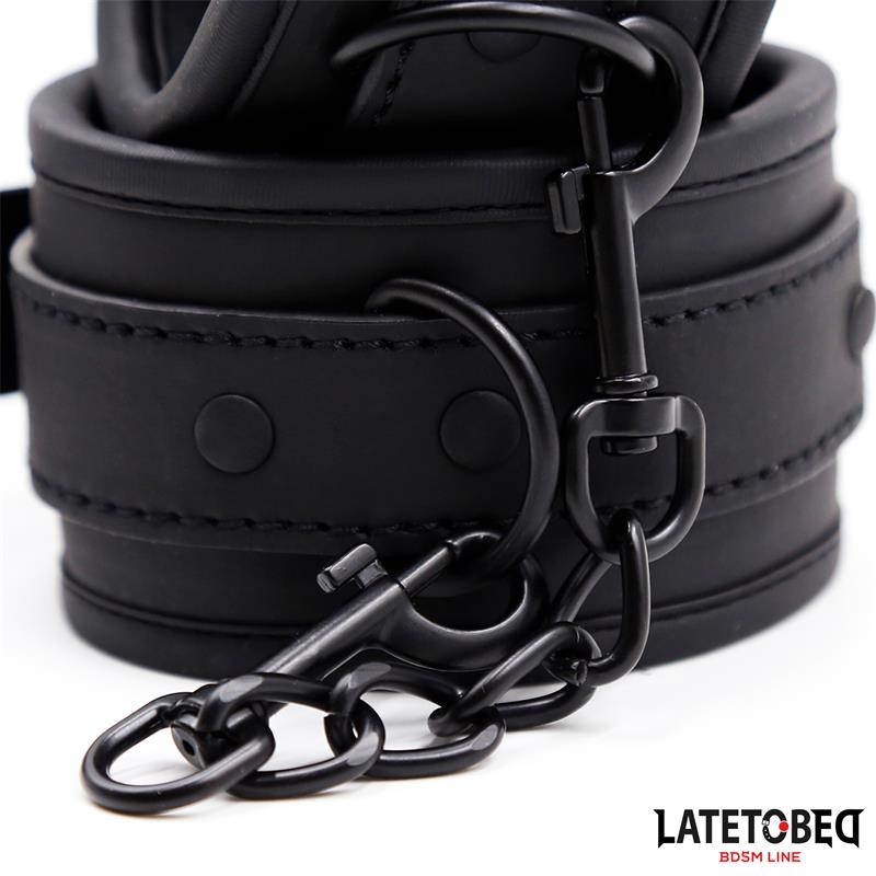 LATETOBED BDSM LINE - ESPOSAS PARA PIES NEOPRENO AJUSTABLES