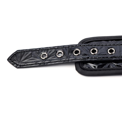BLACK SAPPHIRE - ESPOSAS PARA TOBILLO AJUSTABLE SAPPHIRE CUERO VEGANO