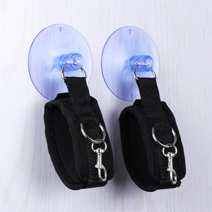 LATETOBED BDSM LINE - ESPOSAS PARA TOBILLOS AJUSTABLES CON VENTOSA