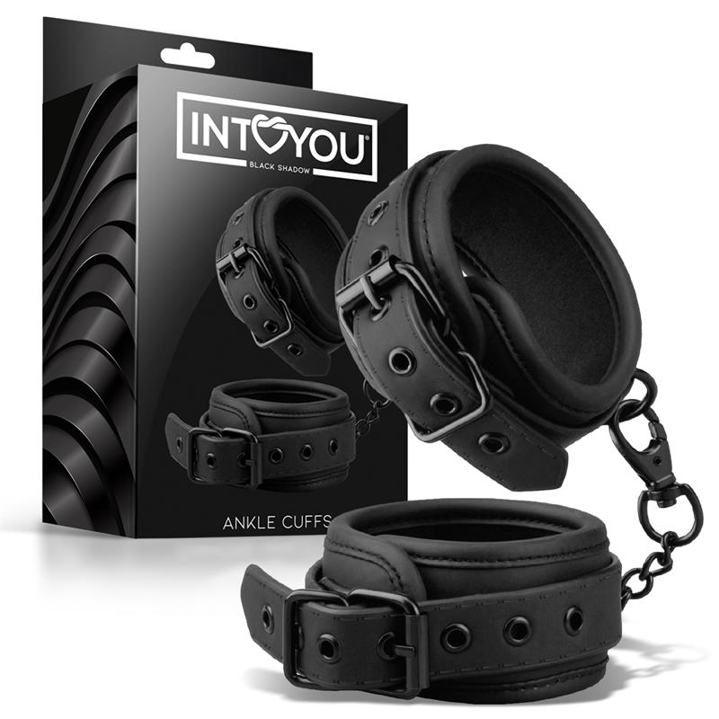 INTOYOU BLACK SHADOW - ESPOSAS PARA TOBILLOS CUERO VEGANO