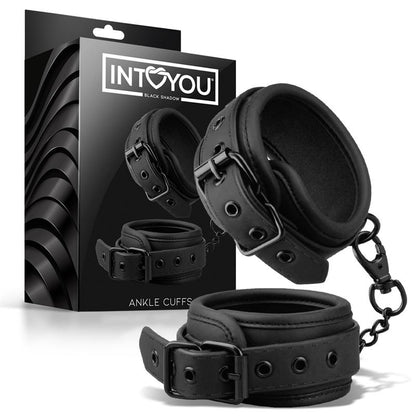 INTOYOU BLACK SHADOW - ESPOSAS PARA TOBILLOS CUERO VEGANO