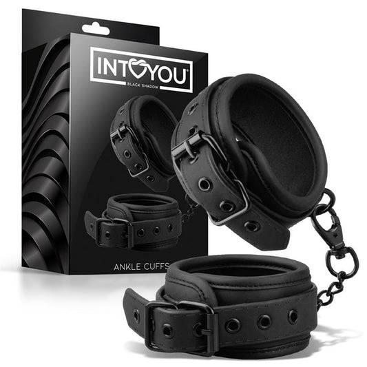 INTOYOU BLACK SHADOW - ESPOSAS PARA TOBILLOS CUERO VEGANO