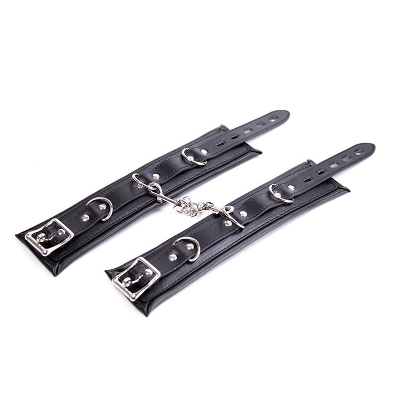 LATETOBED BDSM LINE - ESPOSAS PARA TOBILLOS NEGRO