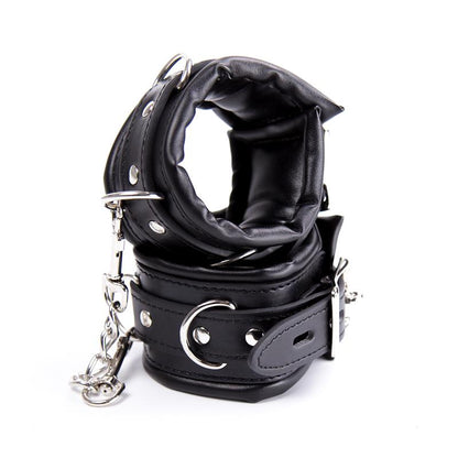 LATETOBED BDSM LINE - ESPOSAS PARA TOBILLOS NEGRO