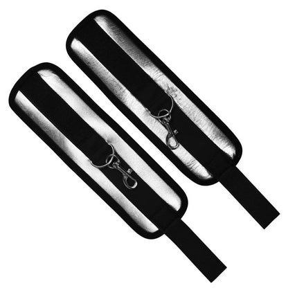 LOVETOY - ESPOSAS VELCRO NEGRO Y PLATEADO
