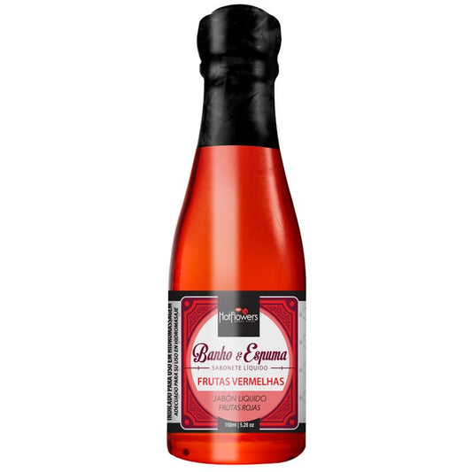 HOT FLOWERS - ESPUMA BAÑO FRUTOS ROJOS 150 ML