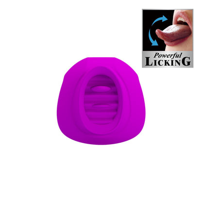 PRETTYLOVE - ESTELLE ESTIMULADOR DE LENGUA USB PÚRPURA